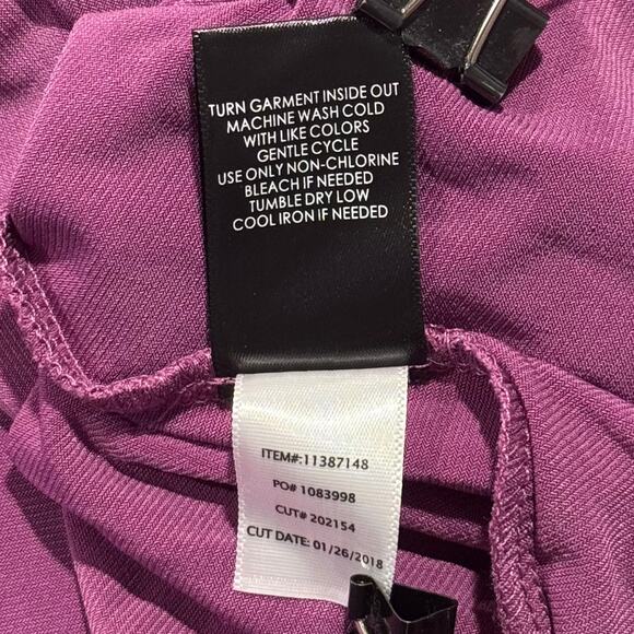 NWT Torrid Top Babydoll Boho Romantic Feminine Cottage Whimsigoth Purple 1 1X - Picture 4 of 5
